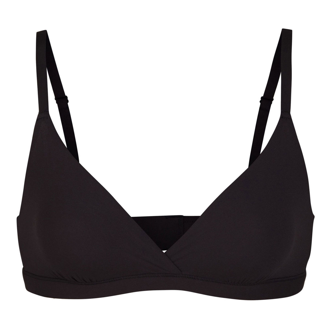 Skims Fits Everybody Crossover Bralette In Brown