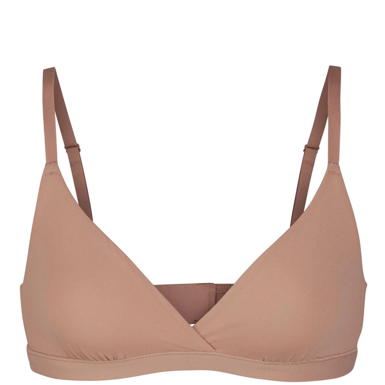 Track Fits Everybody Lace Triangle Bralette - Sand - XS at Skims