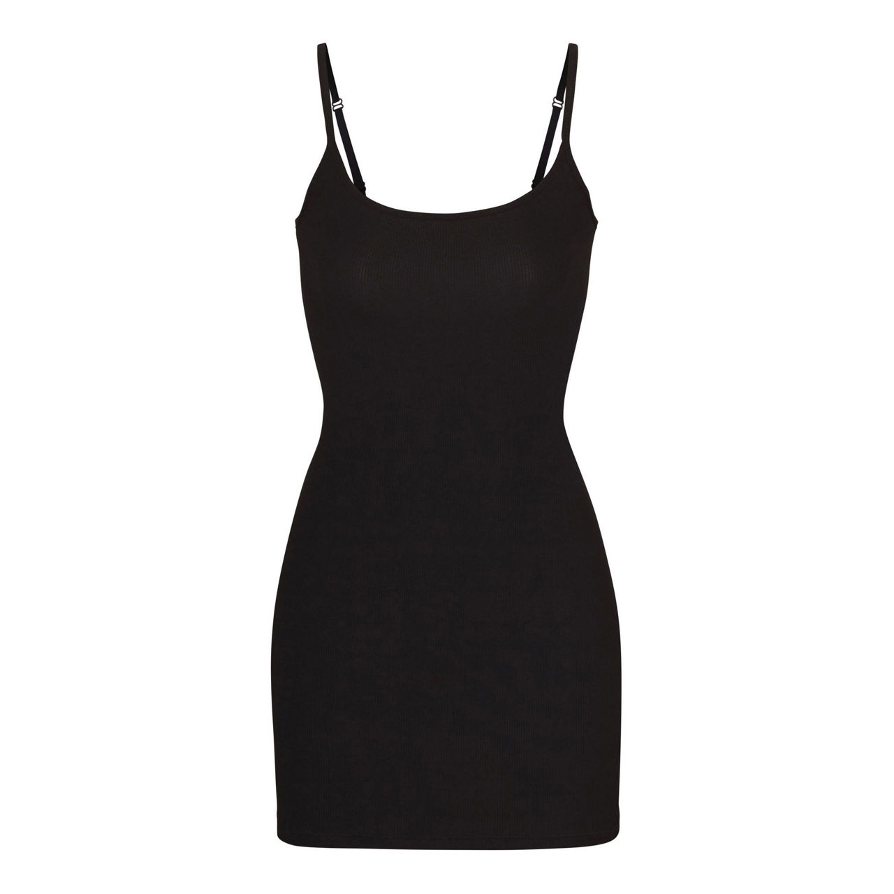 SKIMS Mini Slip Dress Onyx