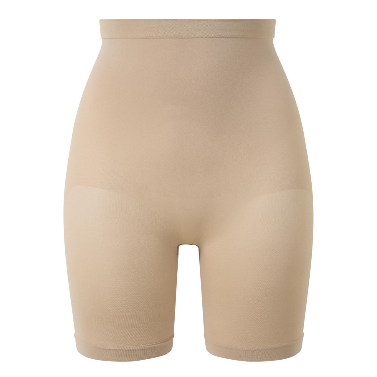 Skims Seamless Sculpt Strapless Shorts Bodysuit in Brown