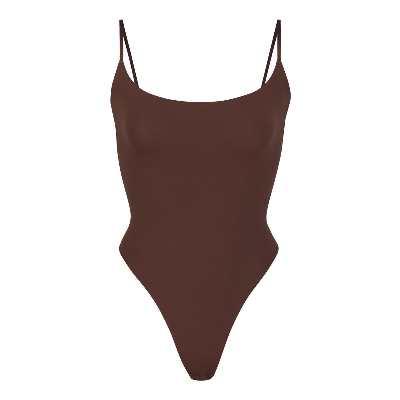 SKIMS Fits Everybody Square Neck Bodysuit - Sienna