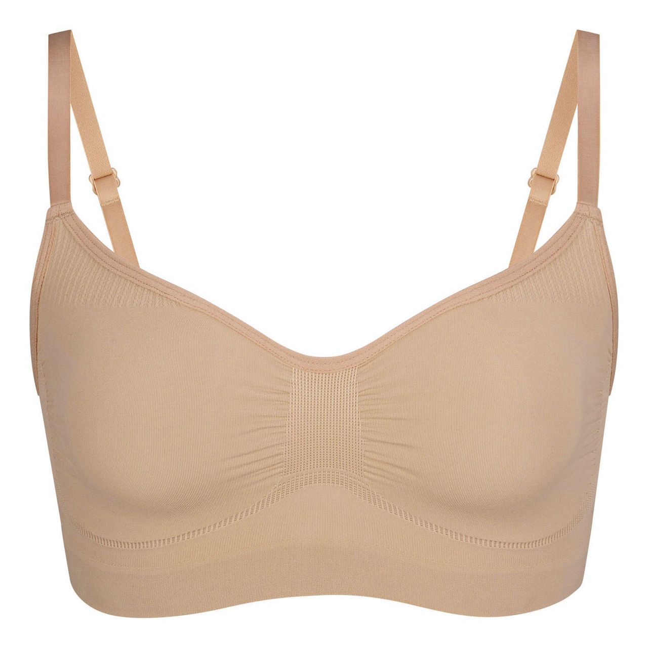 SKIMS Fits Everybody Crossover Bralette - Sienna