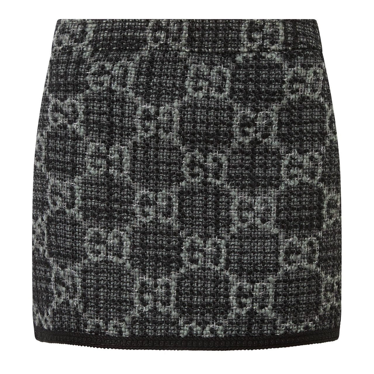 GUCCI GG Jacquard Tweed Mini Skirt