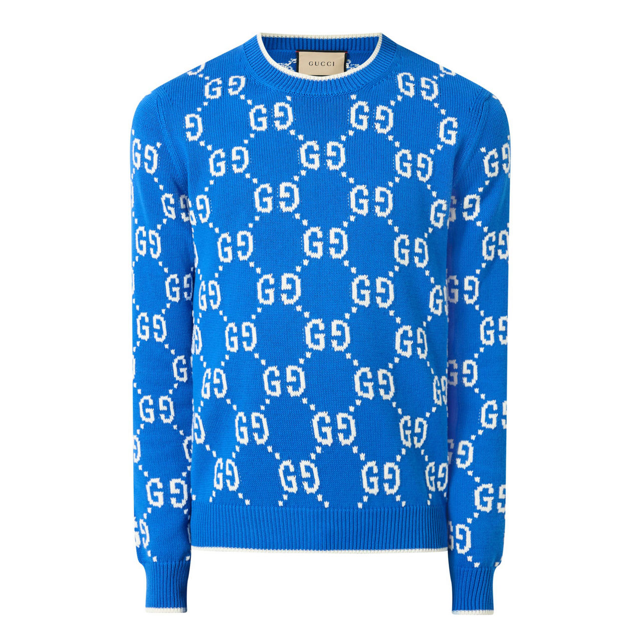 Gucci print sweater hotsell