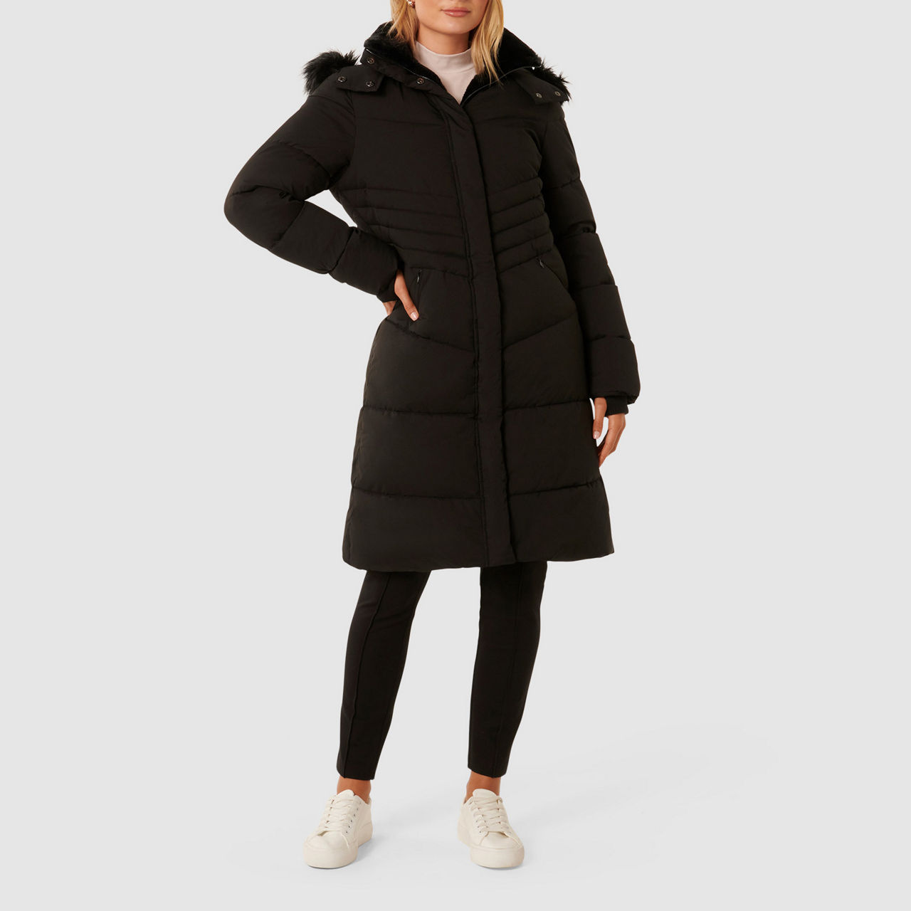 Grace Longline Puffer Coat