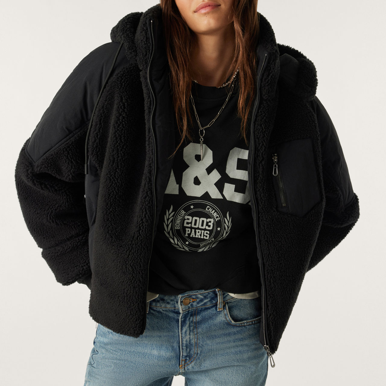 BA&SH Eva Bomber Jacket