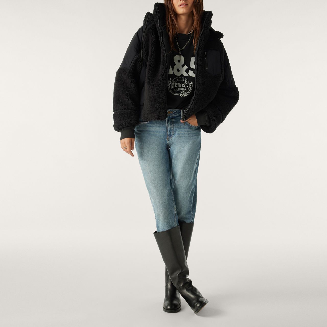 BA&SH Eva Bomber Jacket