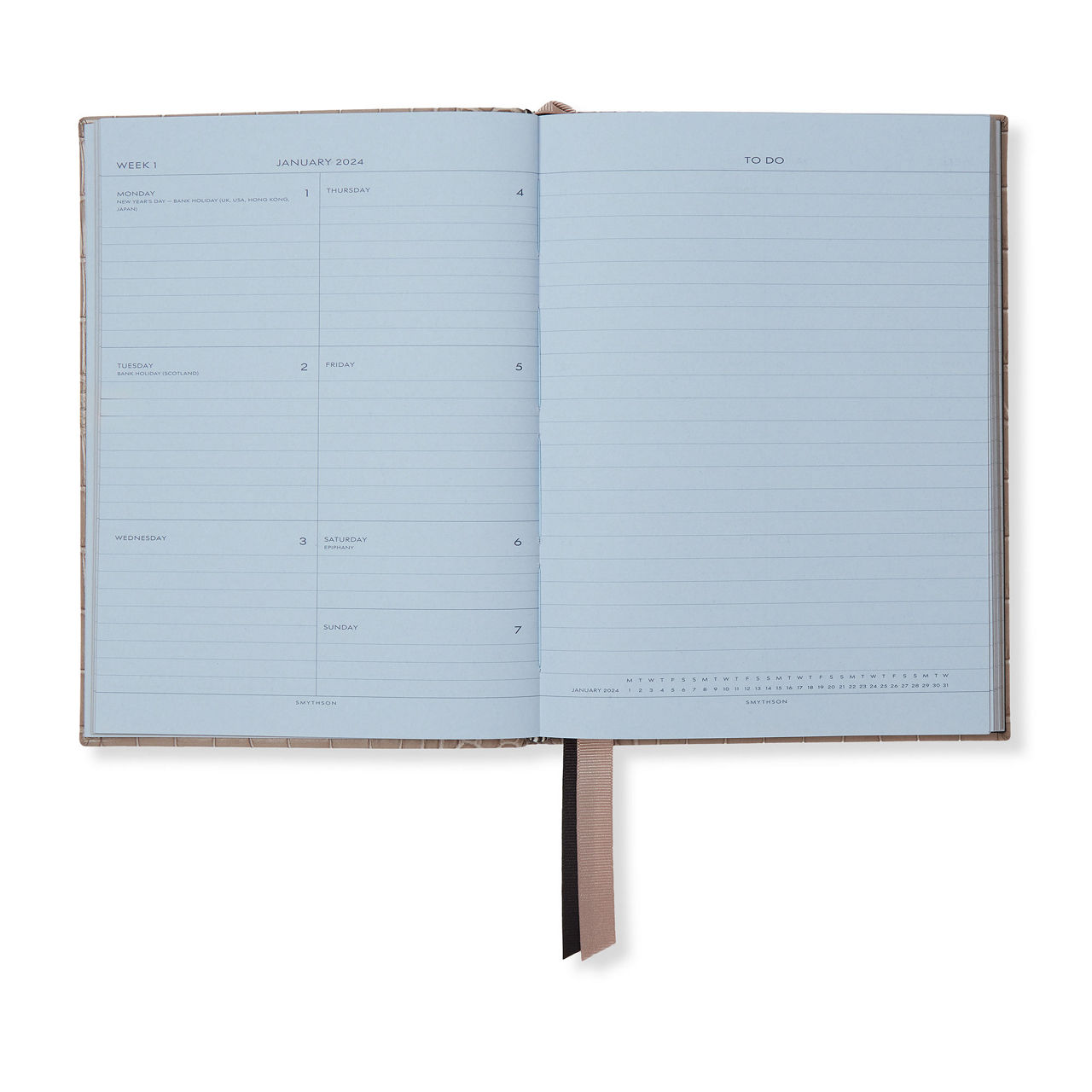 SMYTHSON Soho Weekly Diary 2024