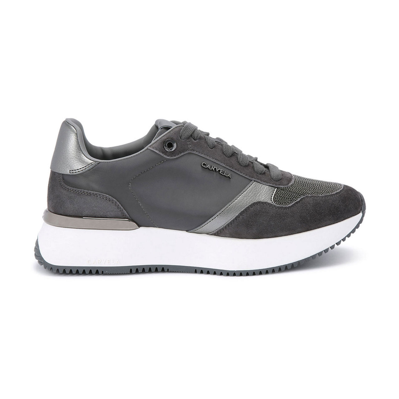 Carvela laidback hot sale trainers black