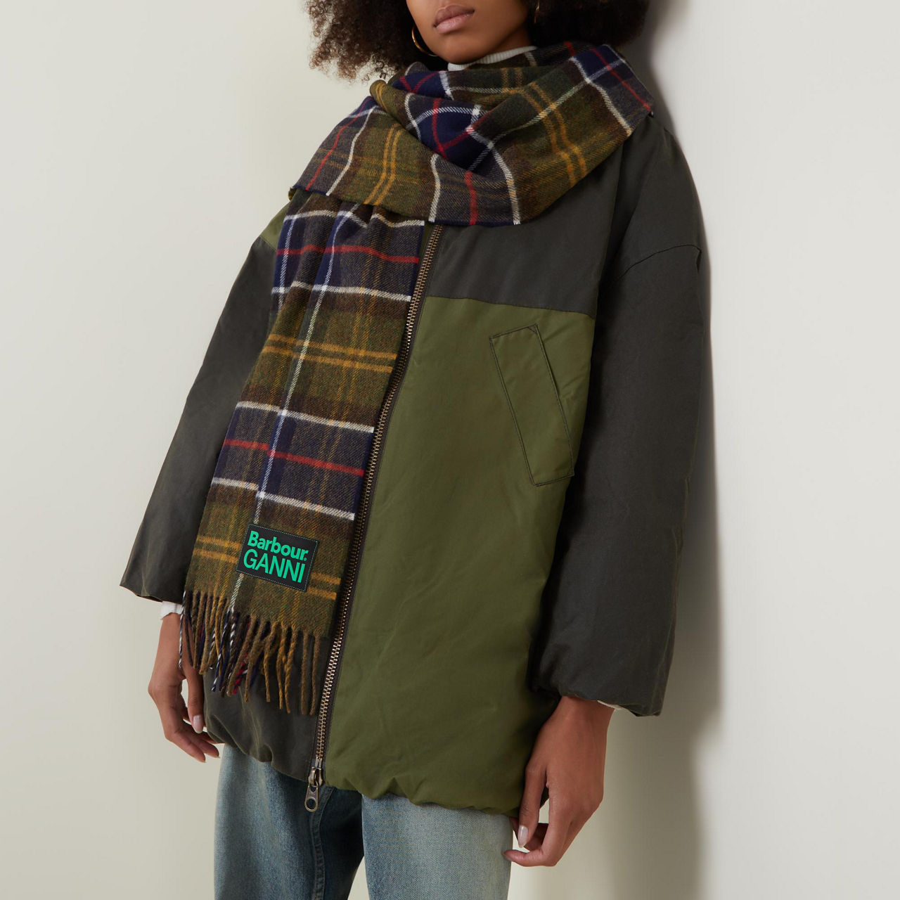 Barbour ganni discount scarf