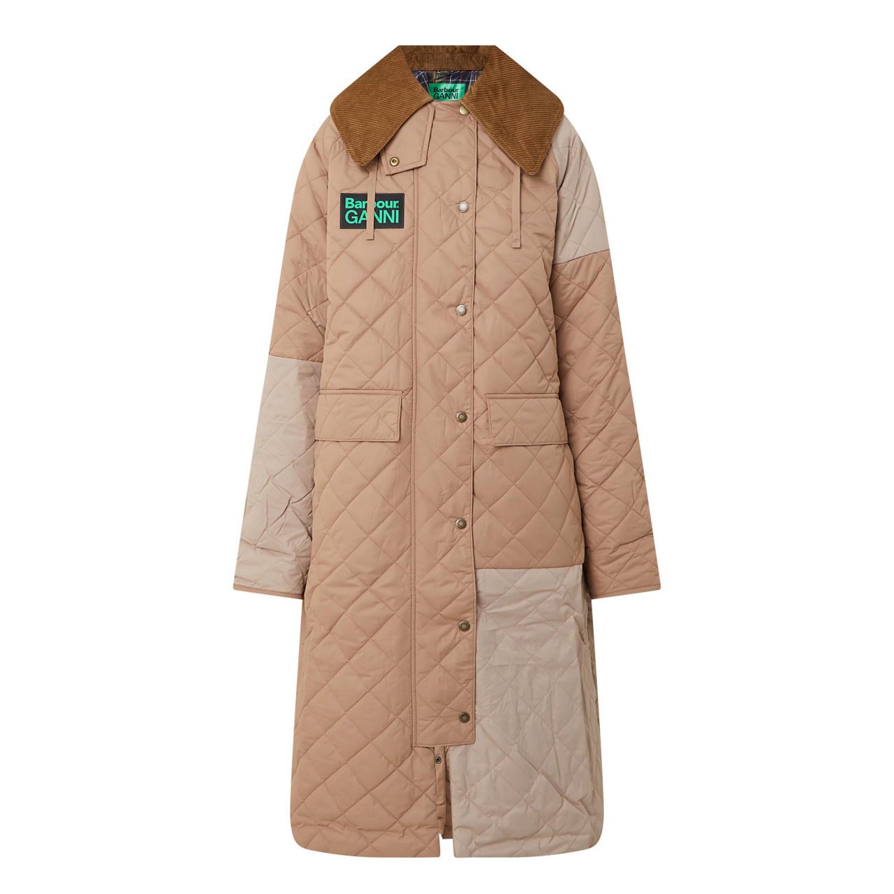 Barbour sundrum quilted clearance coat