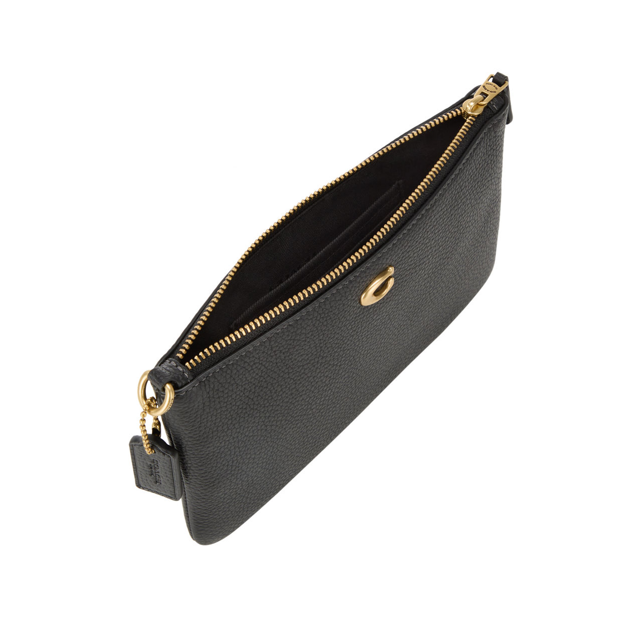 Small black wristlet sale