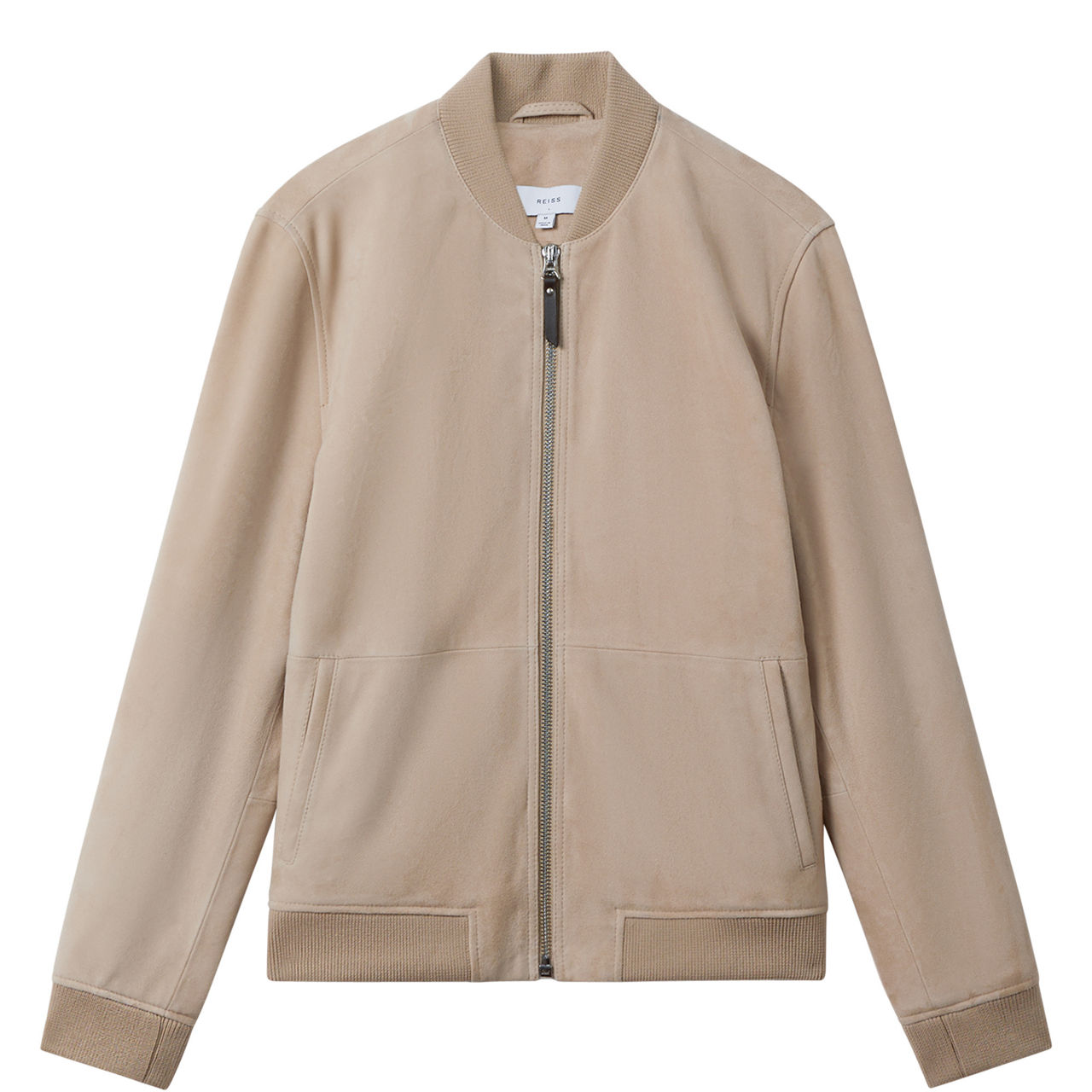 REISS Dilan Suede Bomber Jacket