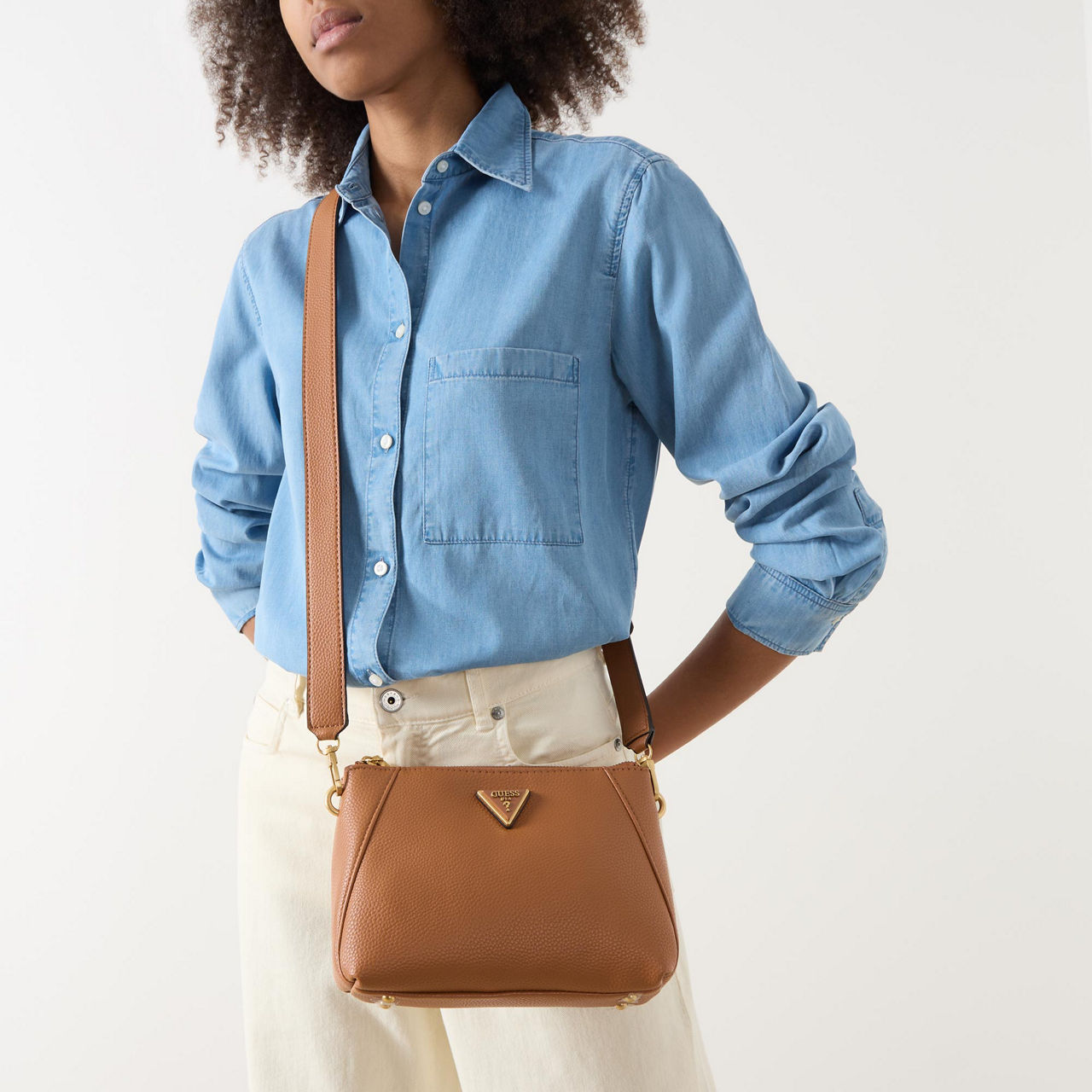 Laryn Double Zip Crossbody Bag