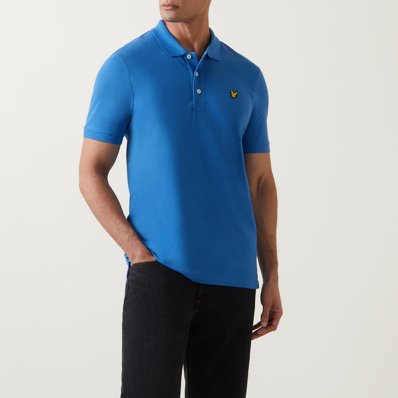 LYLE SCOTT Logo Slim Fit Polo Shirt