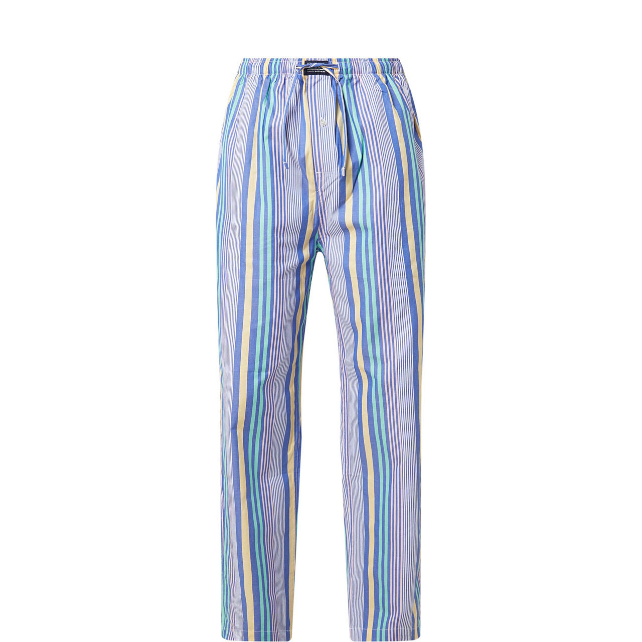 Polo Ralph Lauren Bear Stripe Woven Sleep Pant In Blue