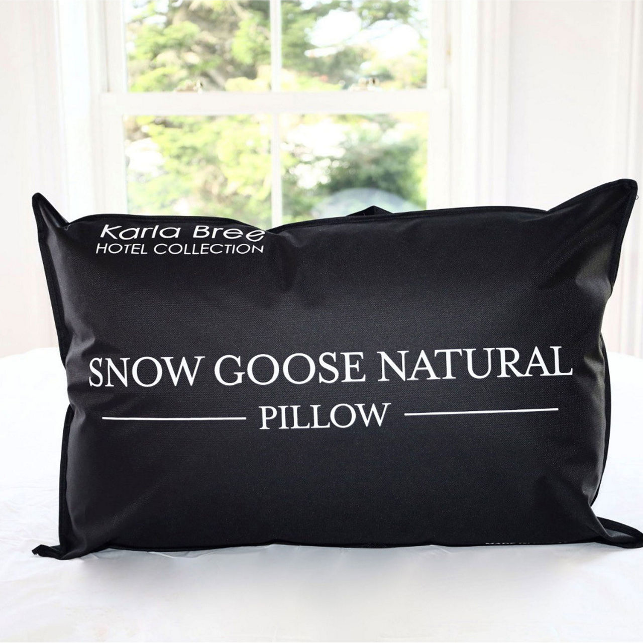 KARLA BREE Snow Goose Down Pillow