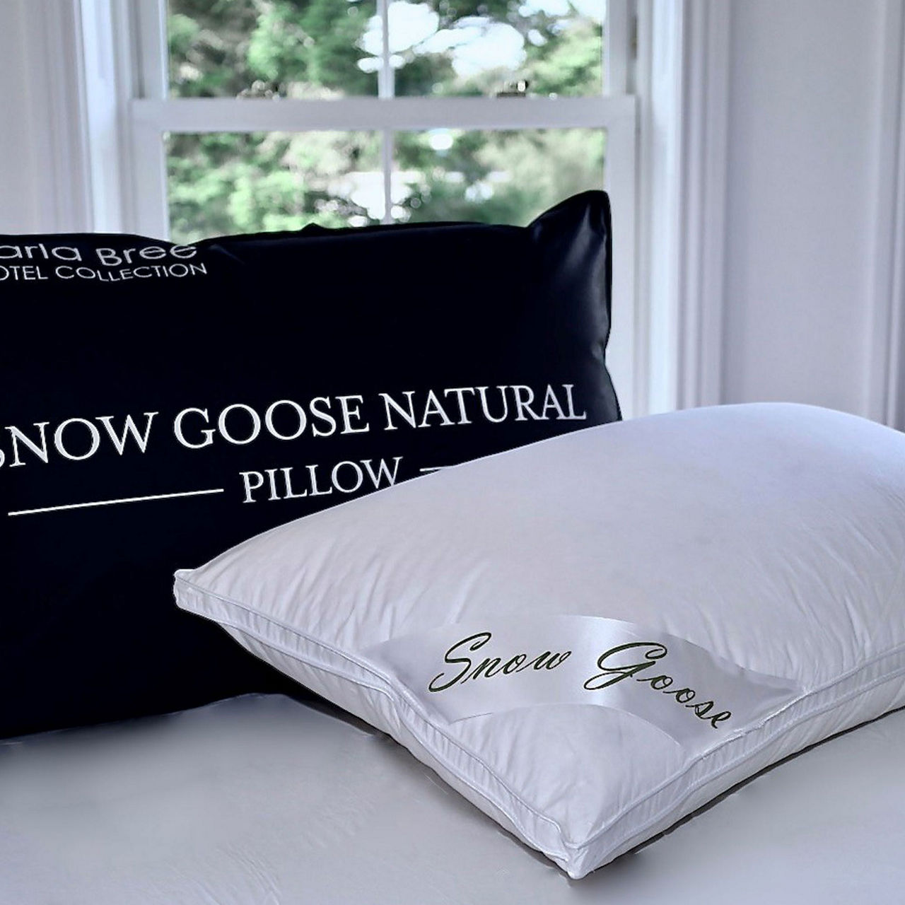 KARLA BREE Snow Goose Down Pillow