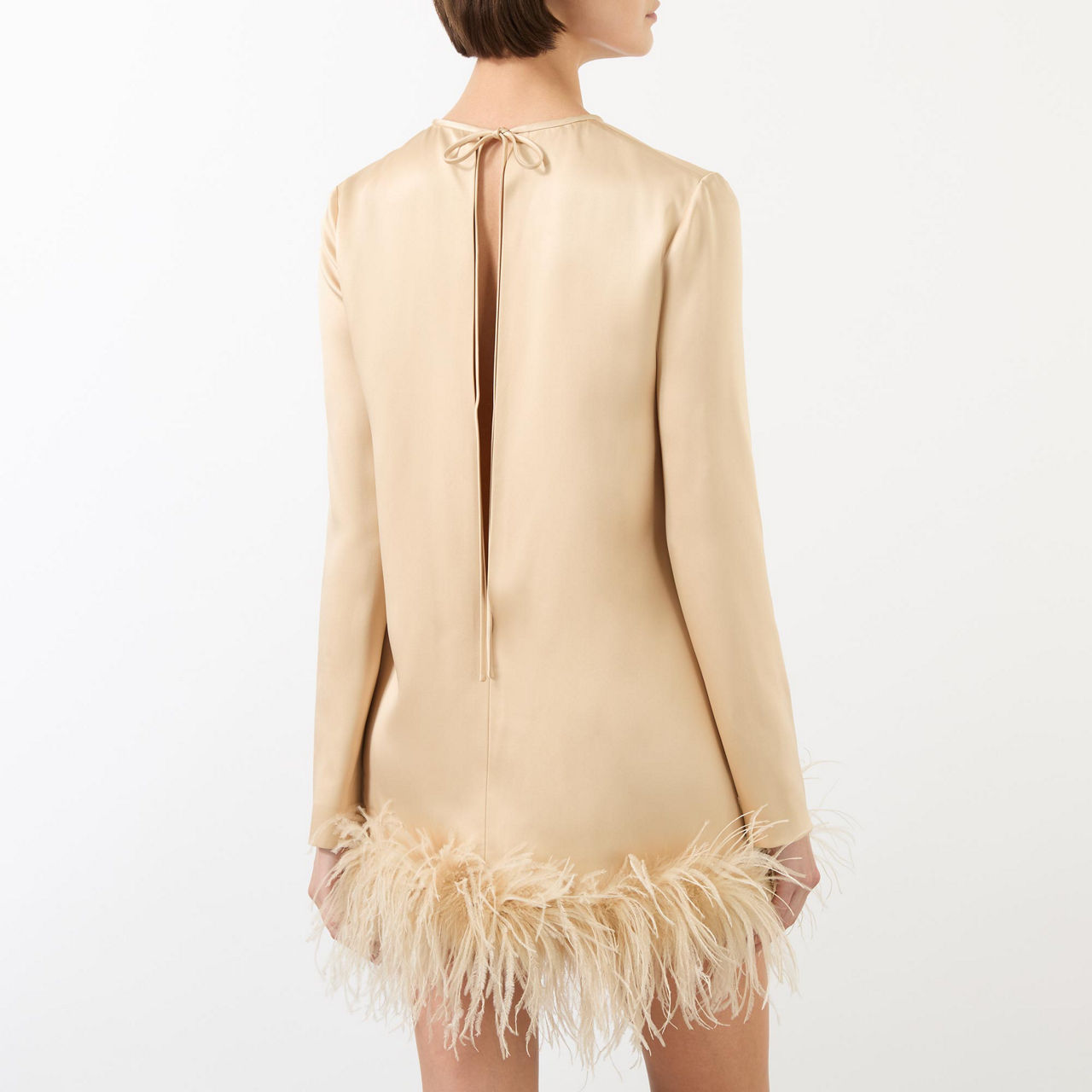 Miu miu cheap feather dress