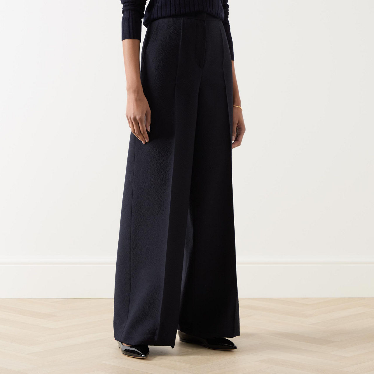 Max Mara Navy Cervo Trousers