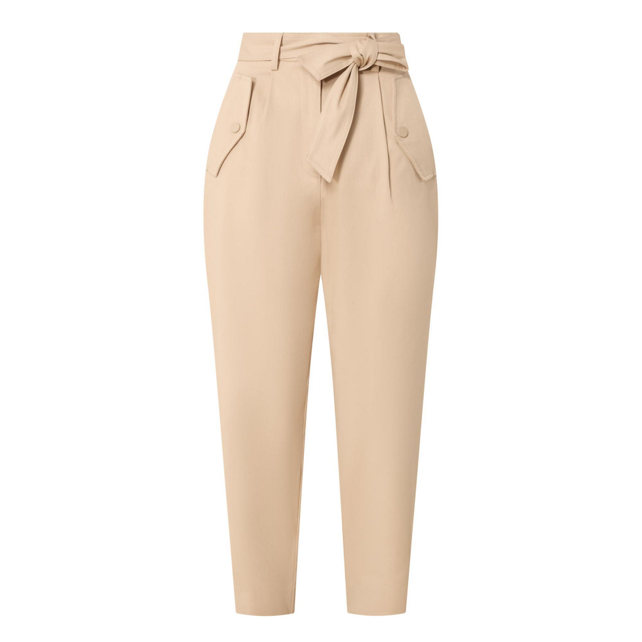 WEEKEND MAX MARA Occhio Belted Slim Fit Trousers