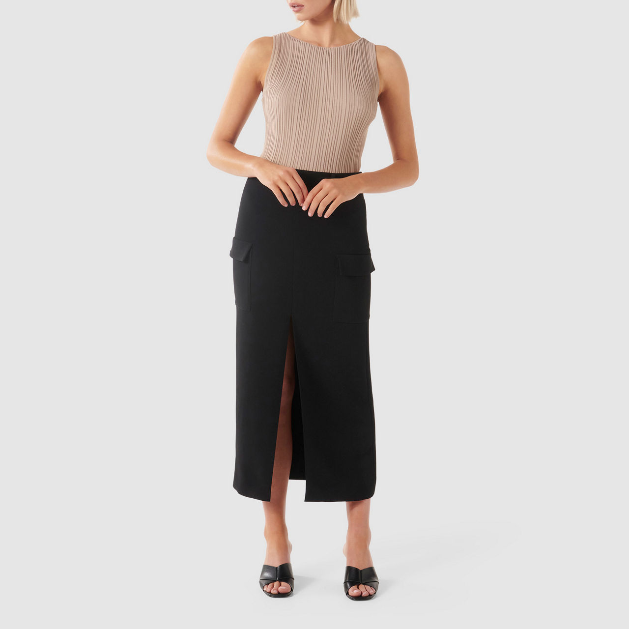 Carly Denim Skirt