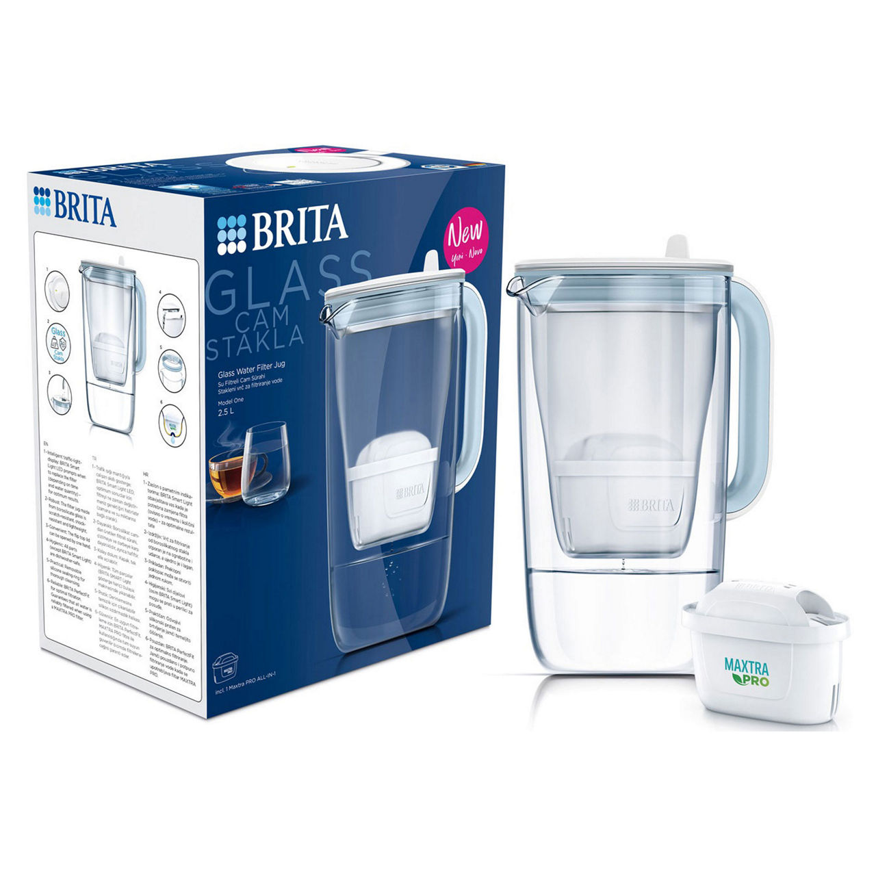 BRITA Glass Jug (Maxtra Pro All-In-1)