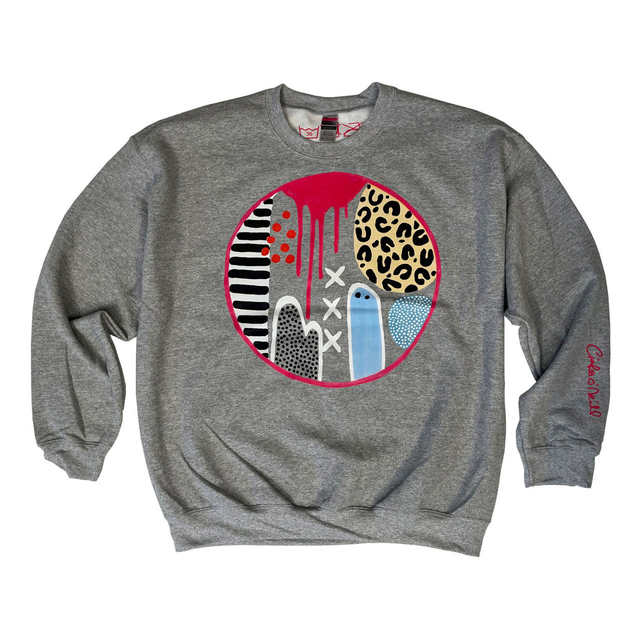 Art hot sale print sweatshirt