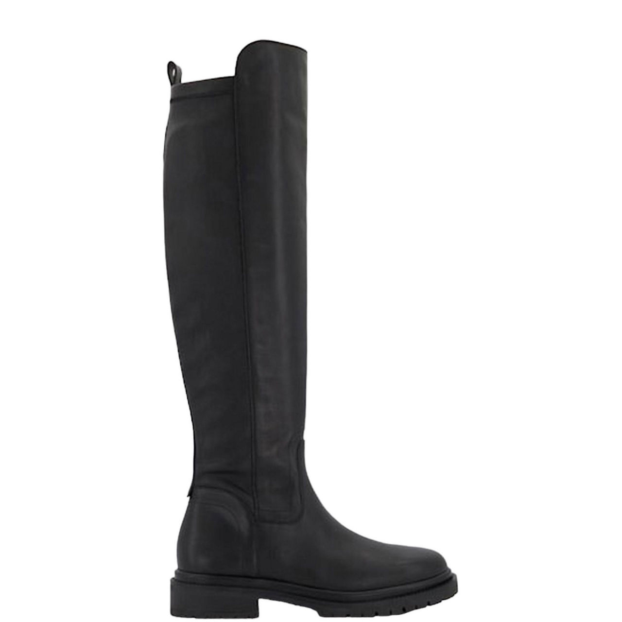 Plain flat round toe date outlet outdoor knee high flat boots