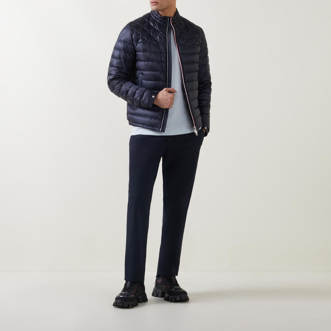 Moncler logo jacket sale