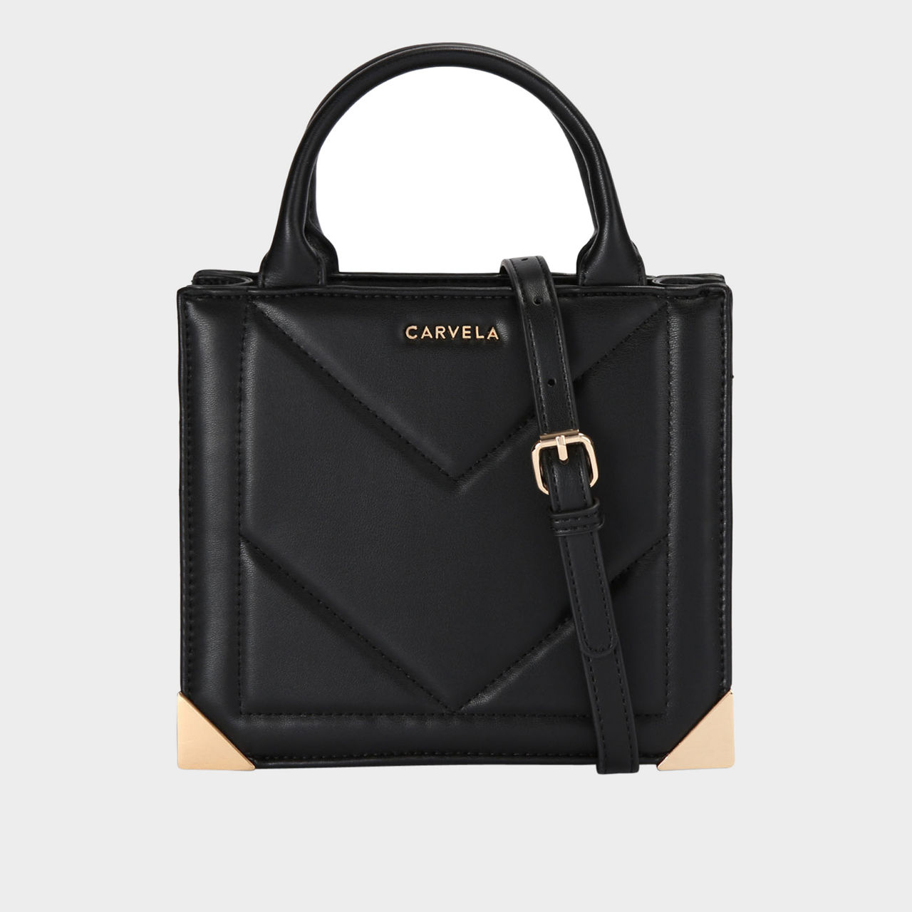 Carvela black clearance mini tote bag