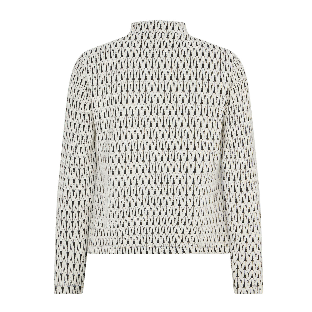 MINT VELVET Jacquard Half-Zip Sweater