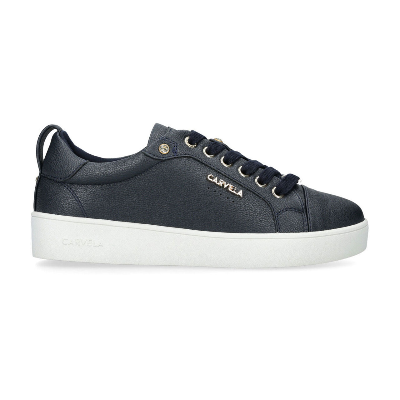 Carvela laidback store trainers black