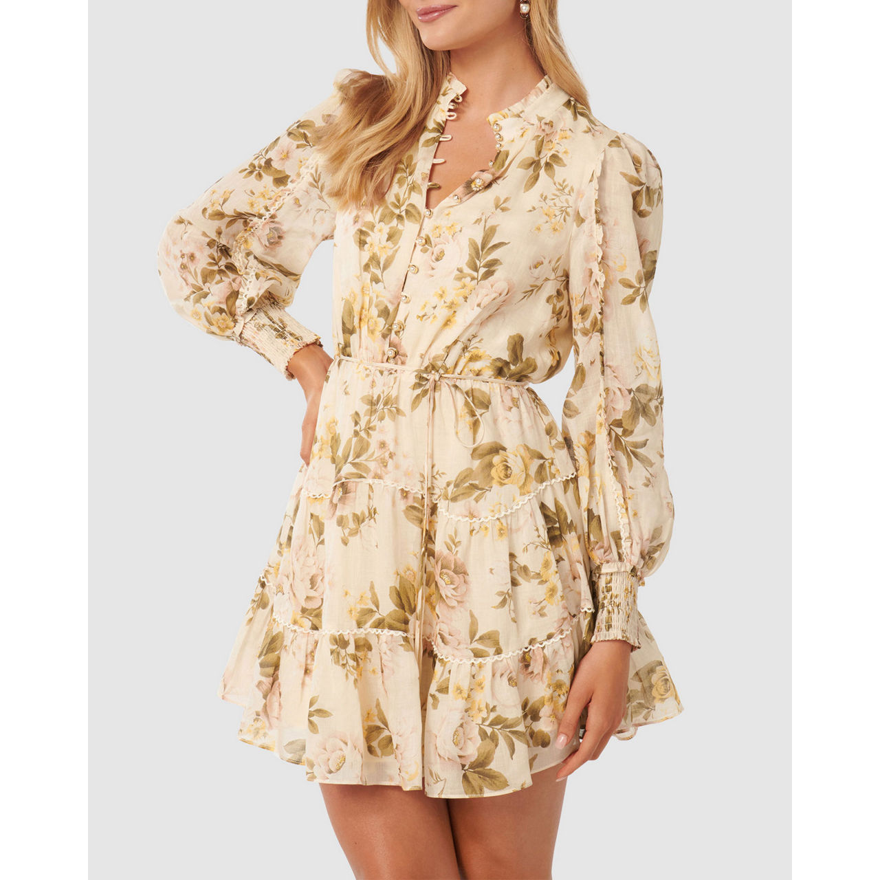 FOREVER NEW Caterina Floral Mini Dress