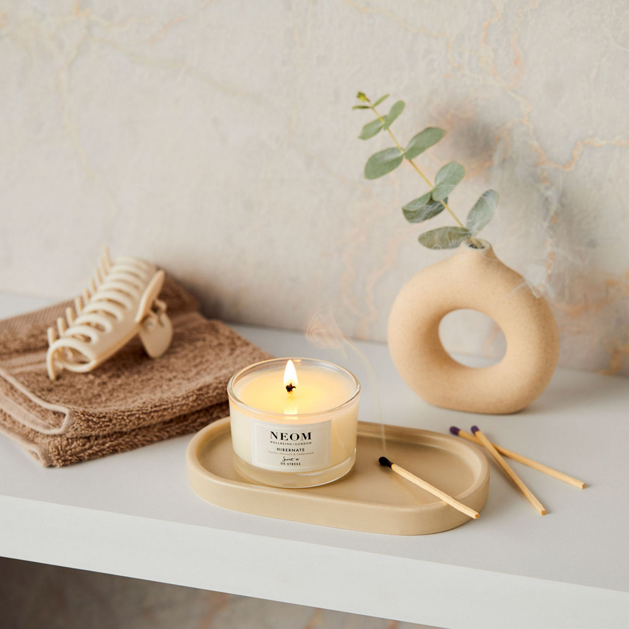 NEOM ORGANICS Wellbeing Candle Trio 3 x 75g