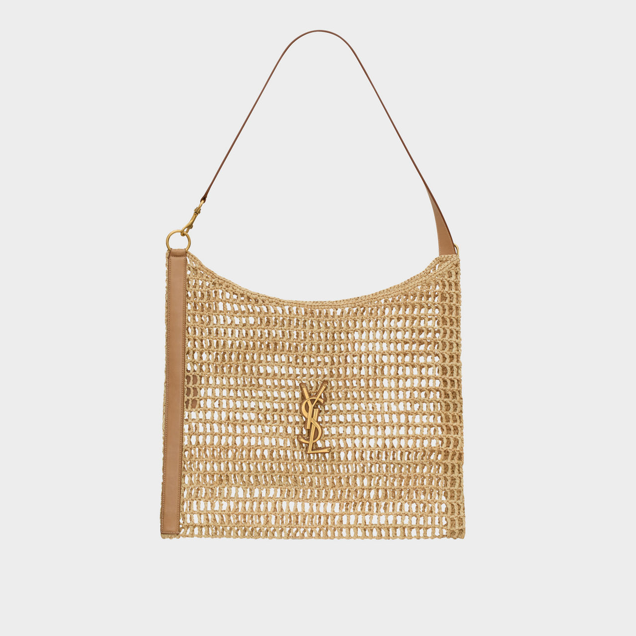 Saint laurent raffia bag sale