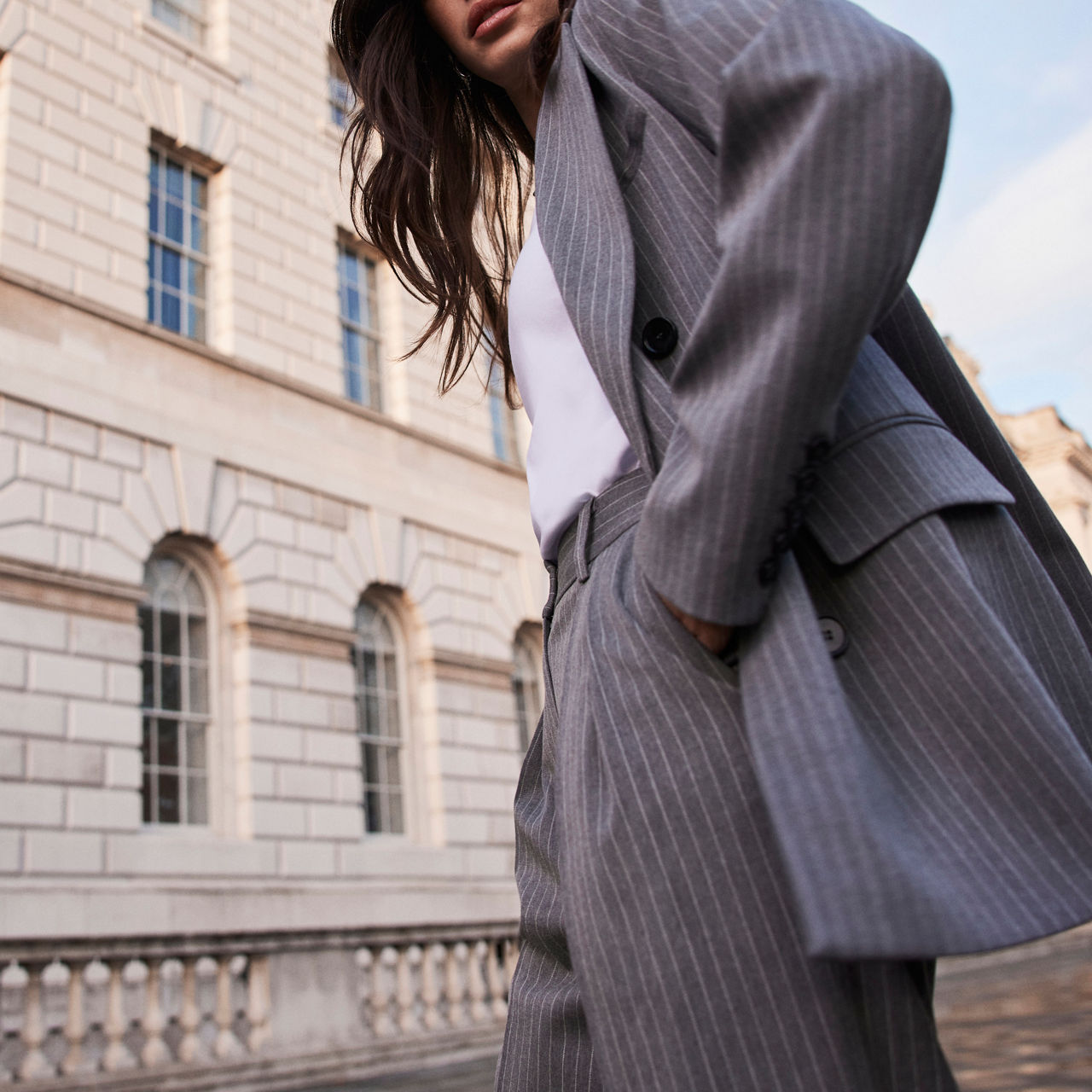 Tripti Cross Buckle Blazer