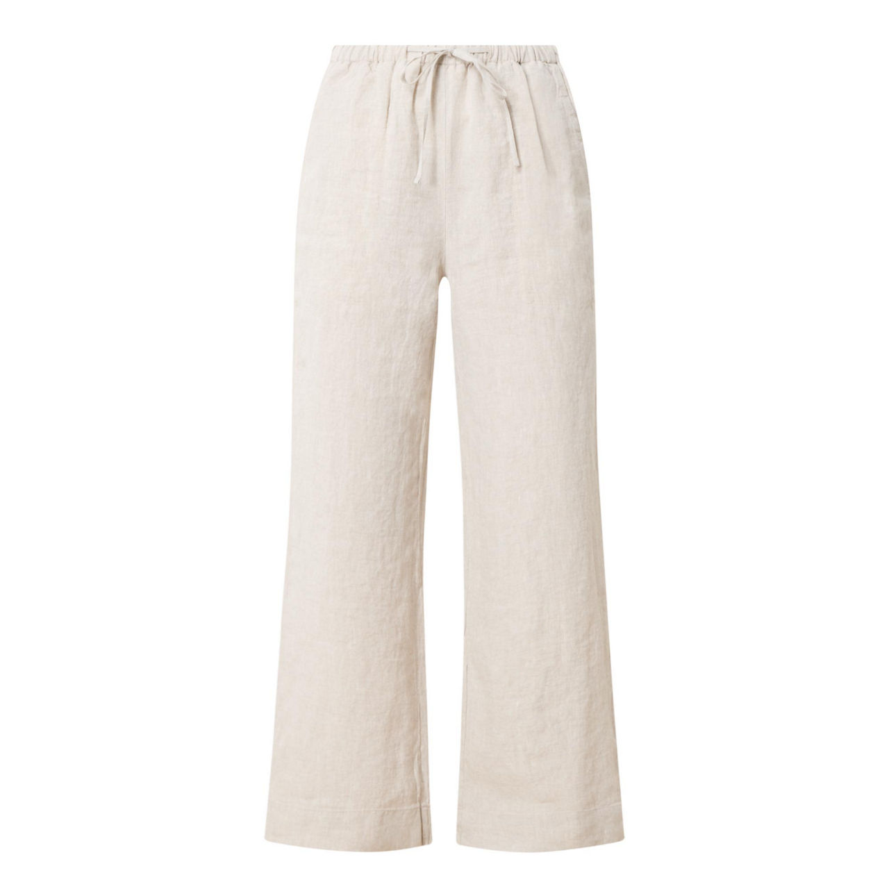 MARC O POLO The Sustainable Edit Straight Leg Linen Trousers raw linen