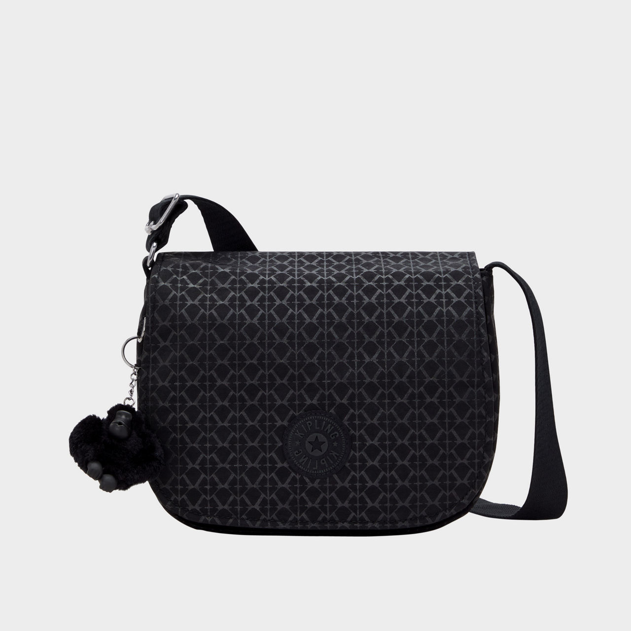 KIPLING Loreen Medium Crossbody Bag Signature Emb