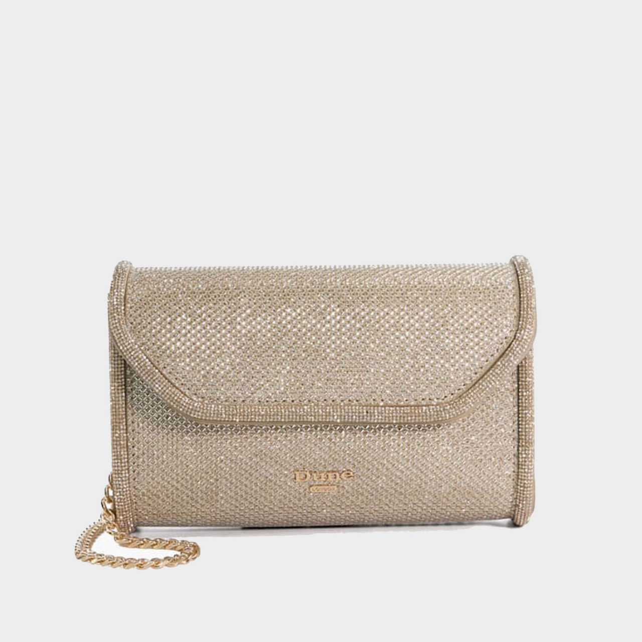 DUNE LONDON Bellini Metallic Clutch Bag