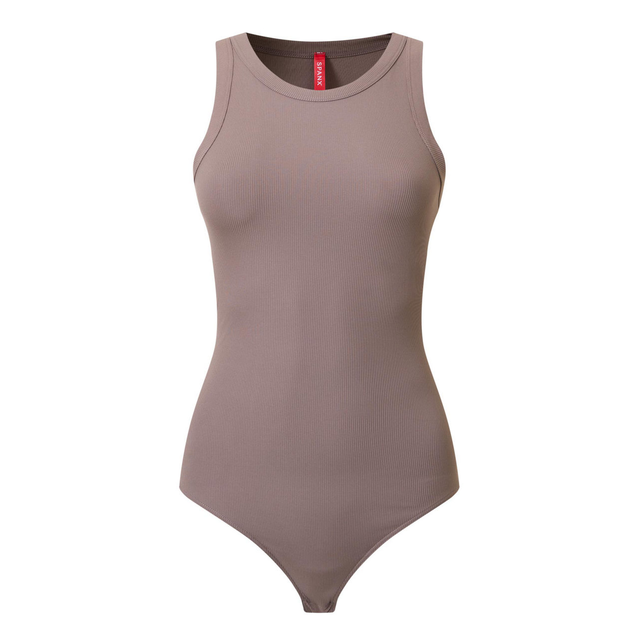 Suit Yourself Racer Ribbed Bodysuit