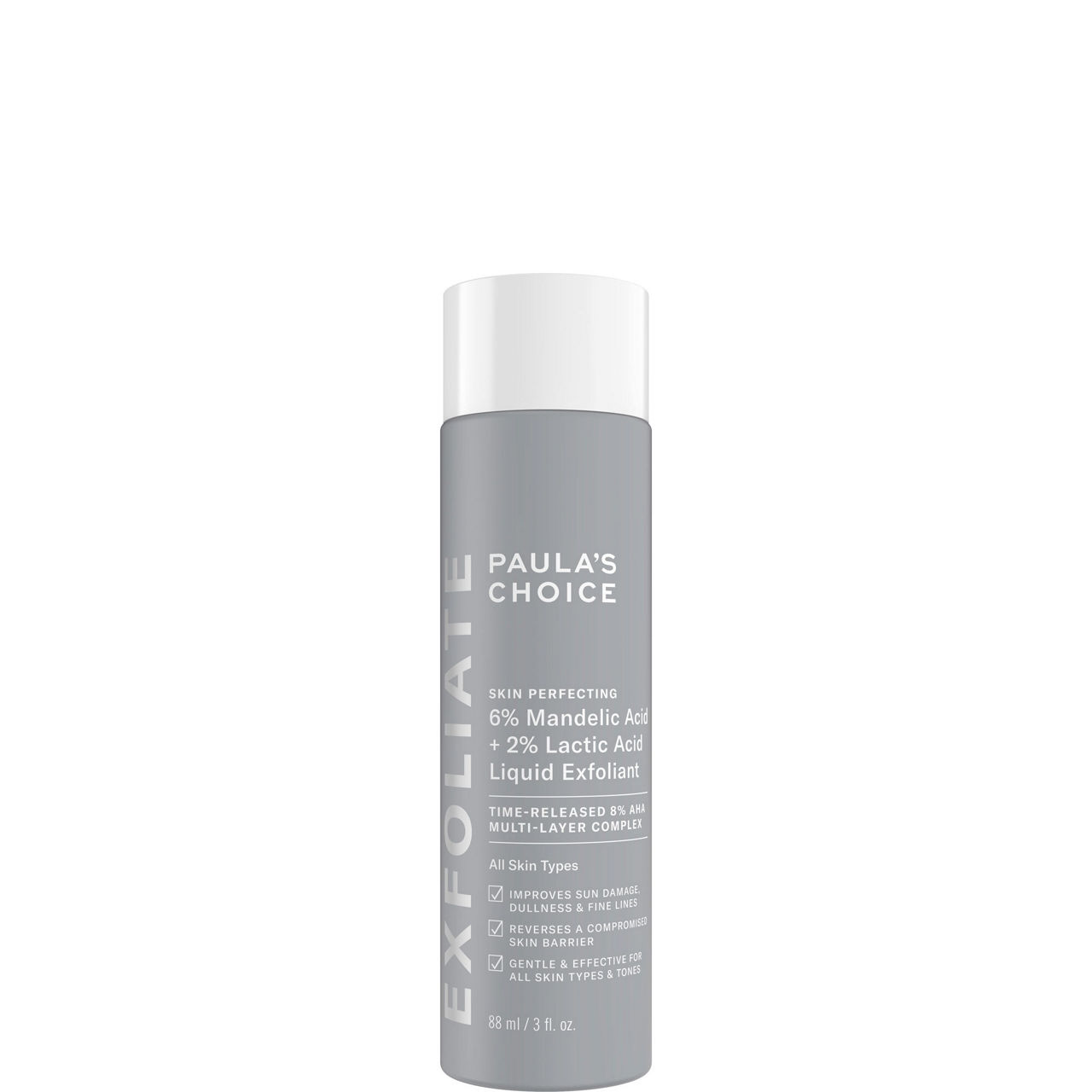 Skin Perfecting 6% Mandelic Acid + 2% Lactic Acid Liquid Exfoliant
