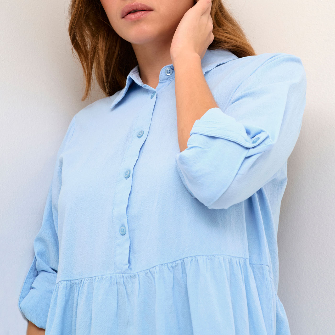 Whistles naya button dress sales