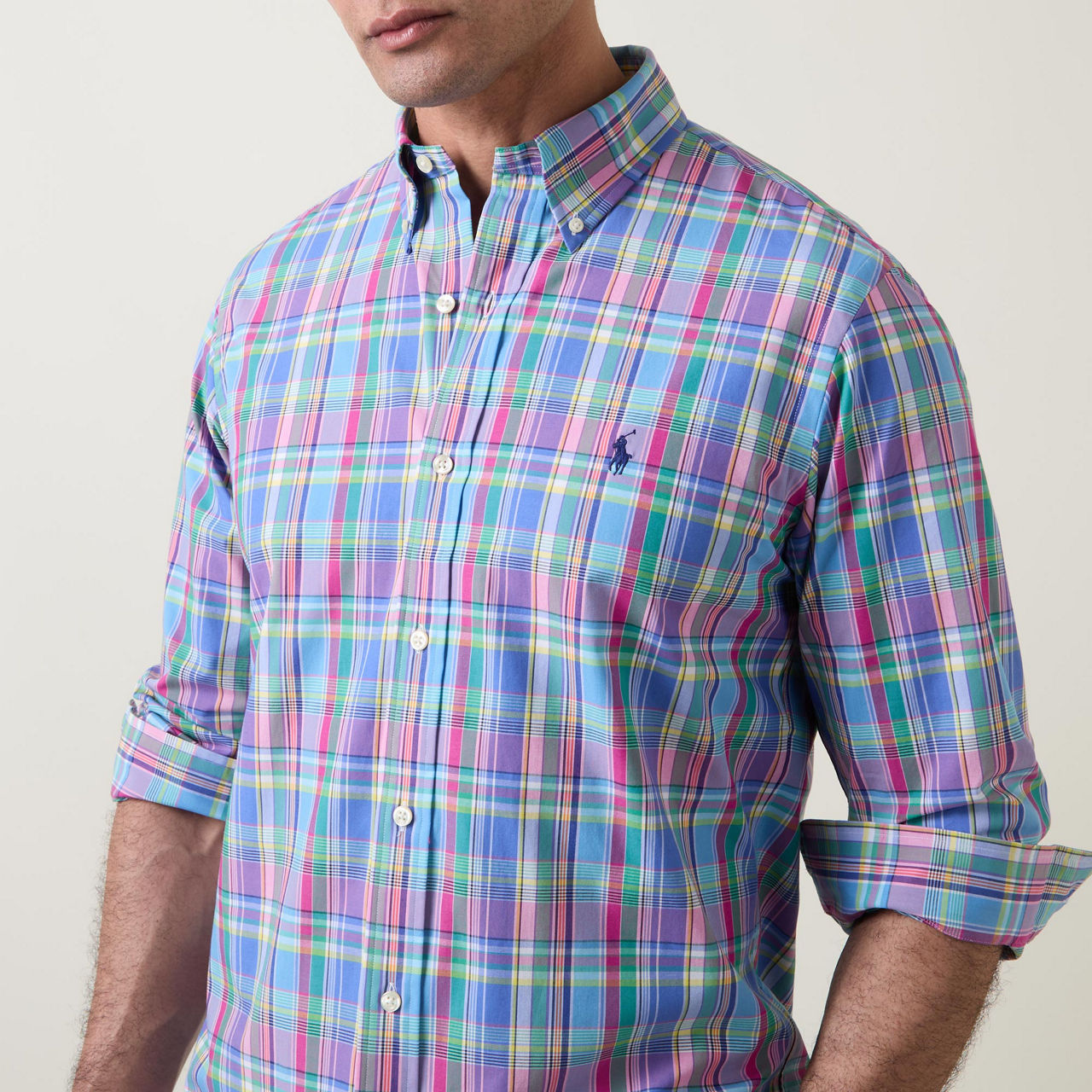 Signature Logo Plaid Shirt