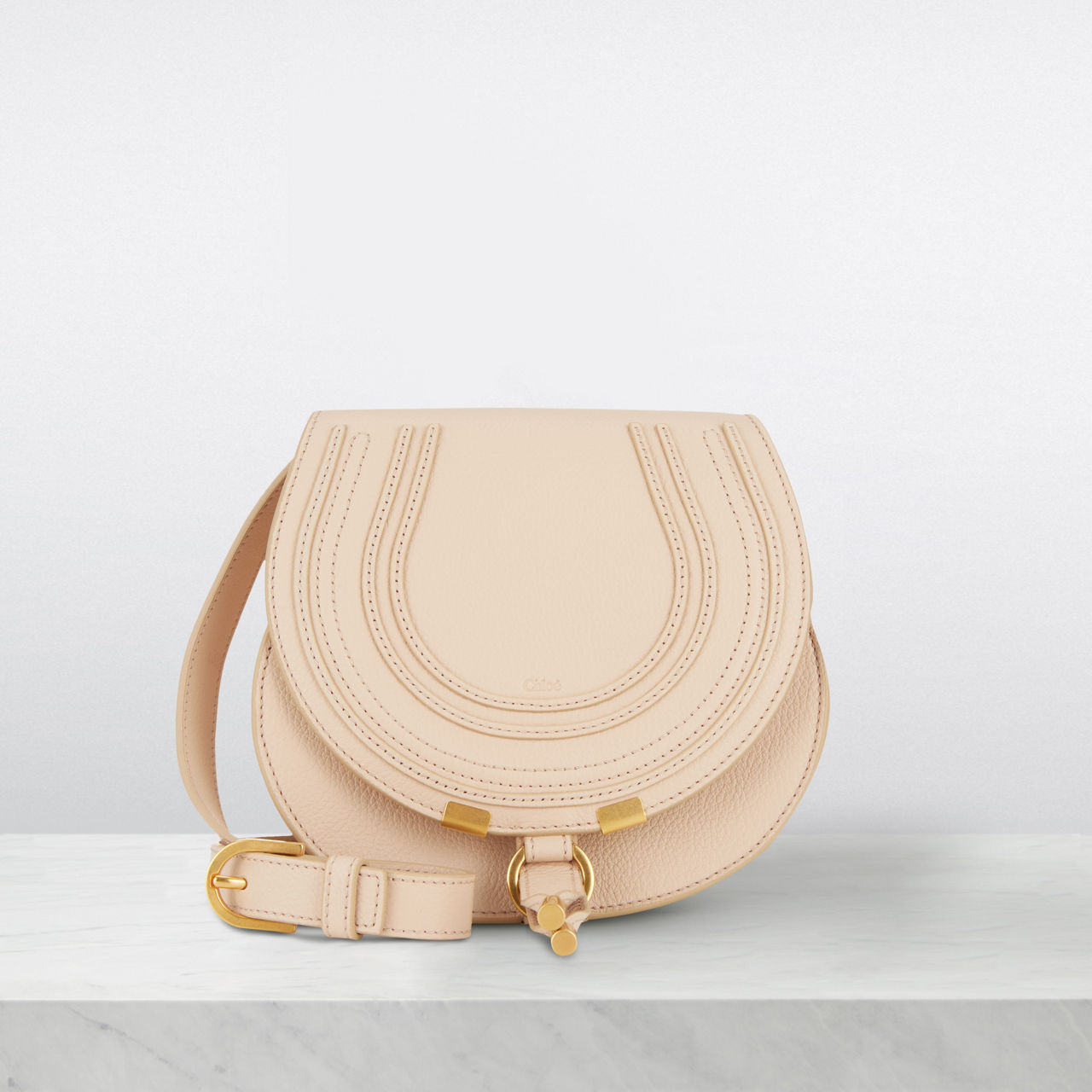 CHLOE Marcie Small Saddle Crossbody Bag