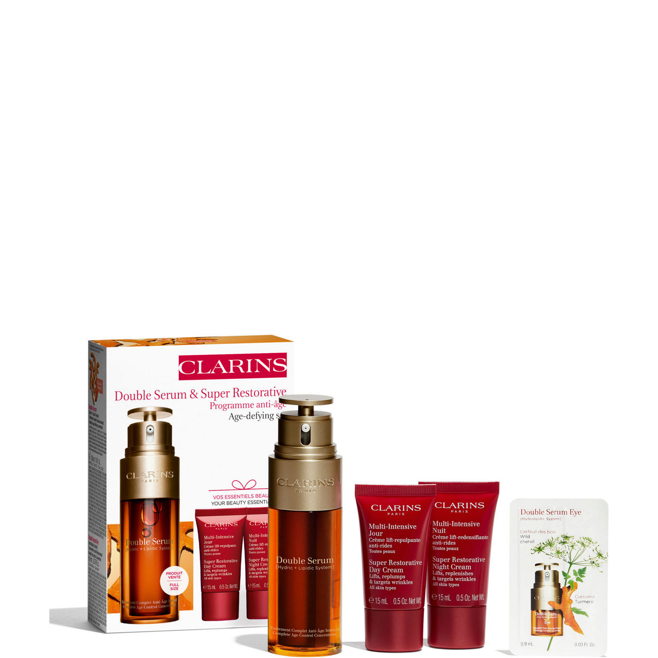 clarins double serum brown thomas