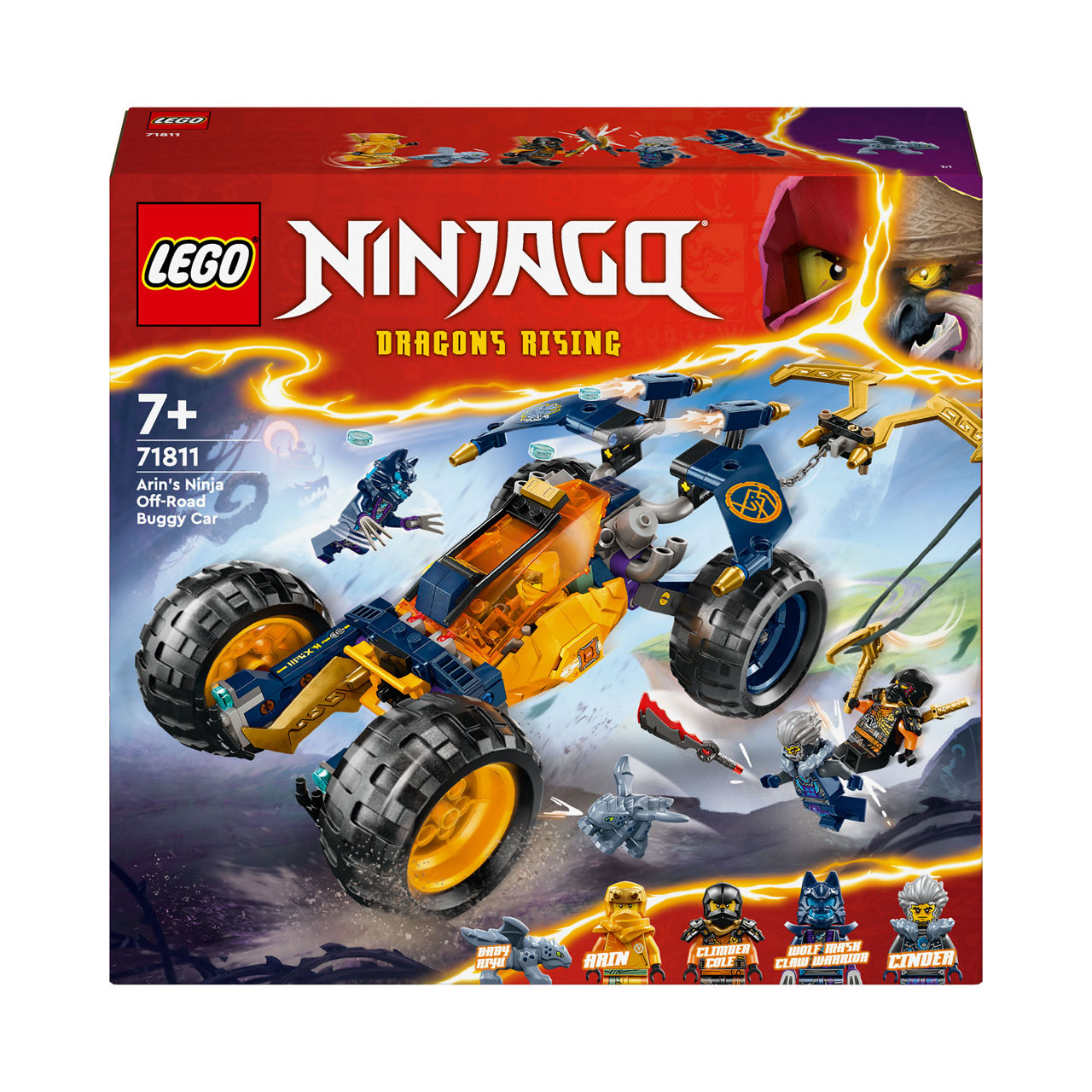 LEGO Ninjago® Dragons Rising Arin's Ninja Off-Road Buggy Car