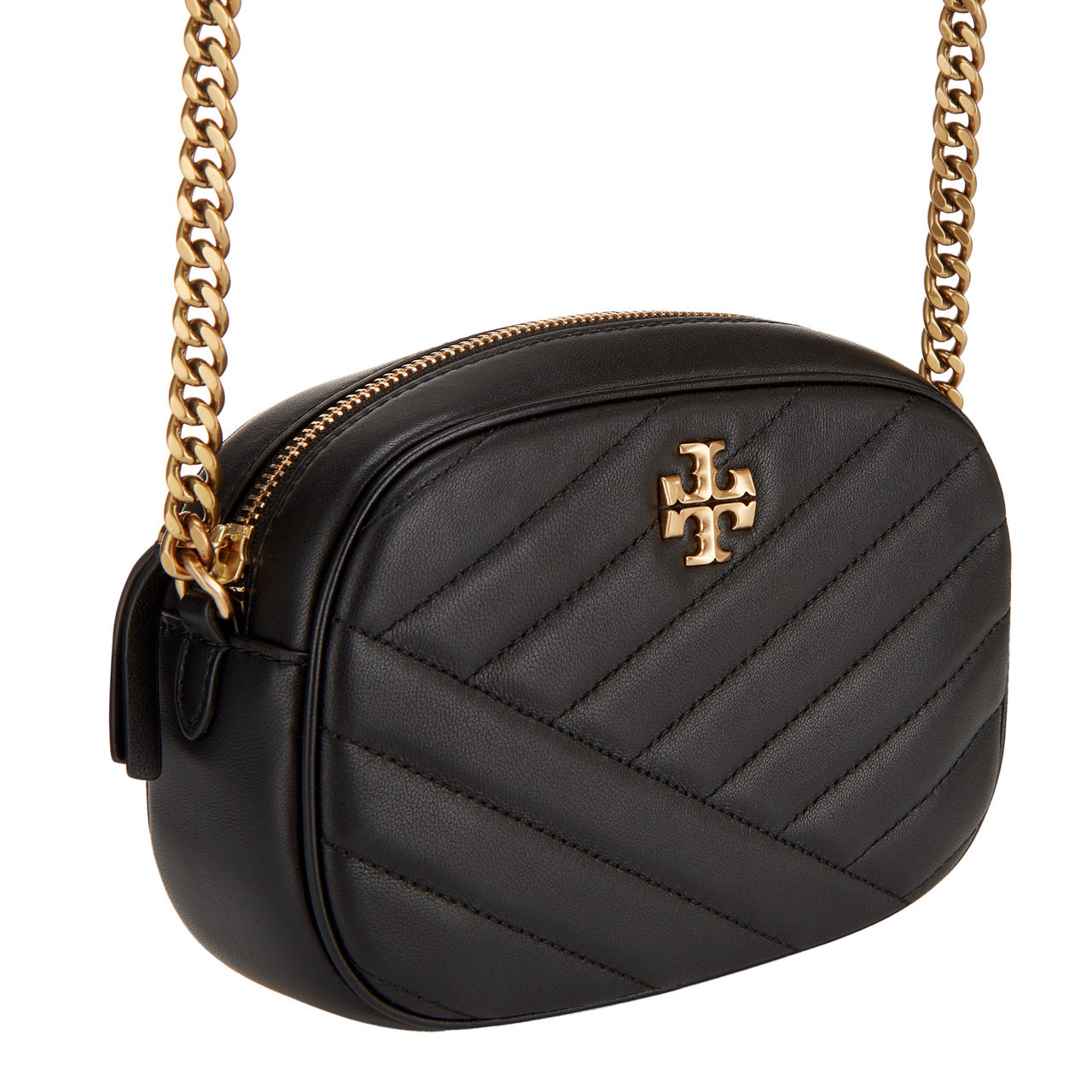 Kira Chevron Camera Crossbody Bag