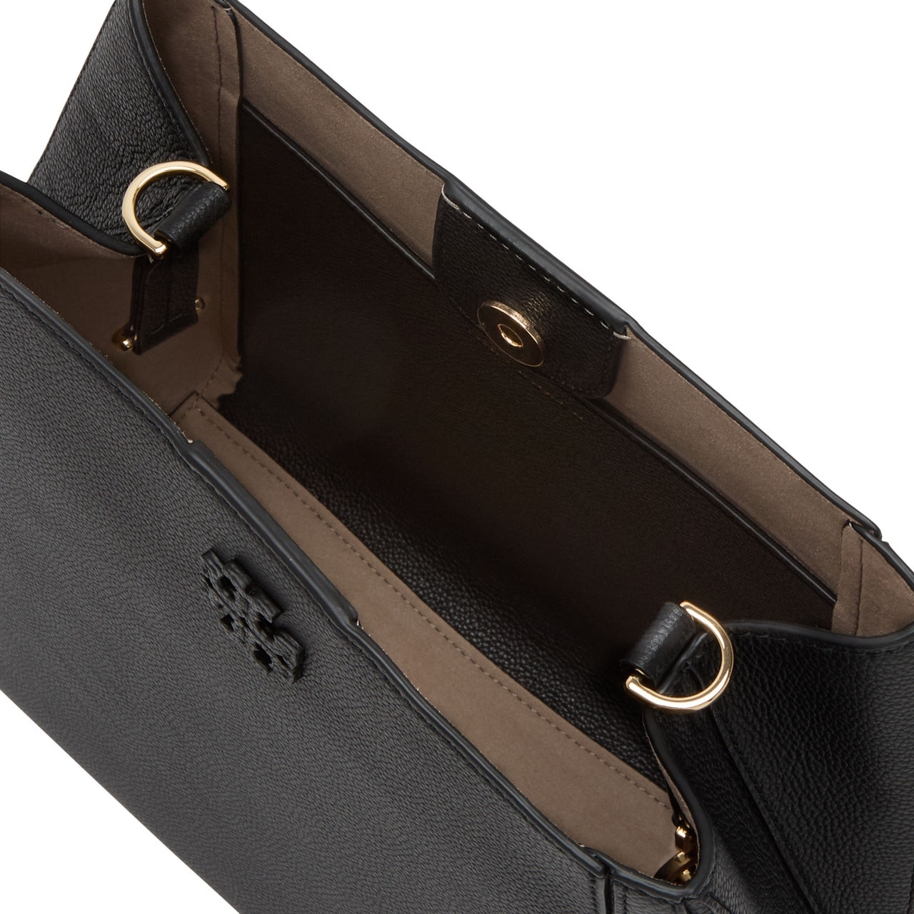 TORY BURCH McGraw Bucket Bag Black