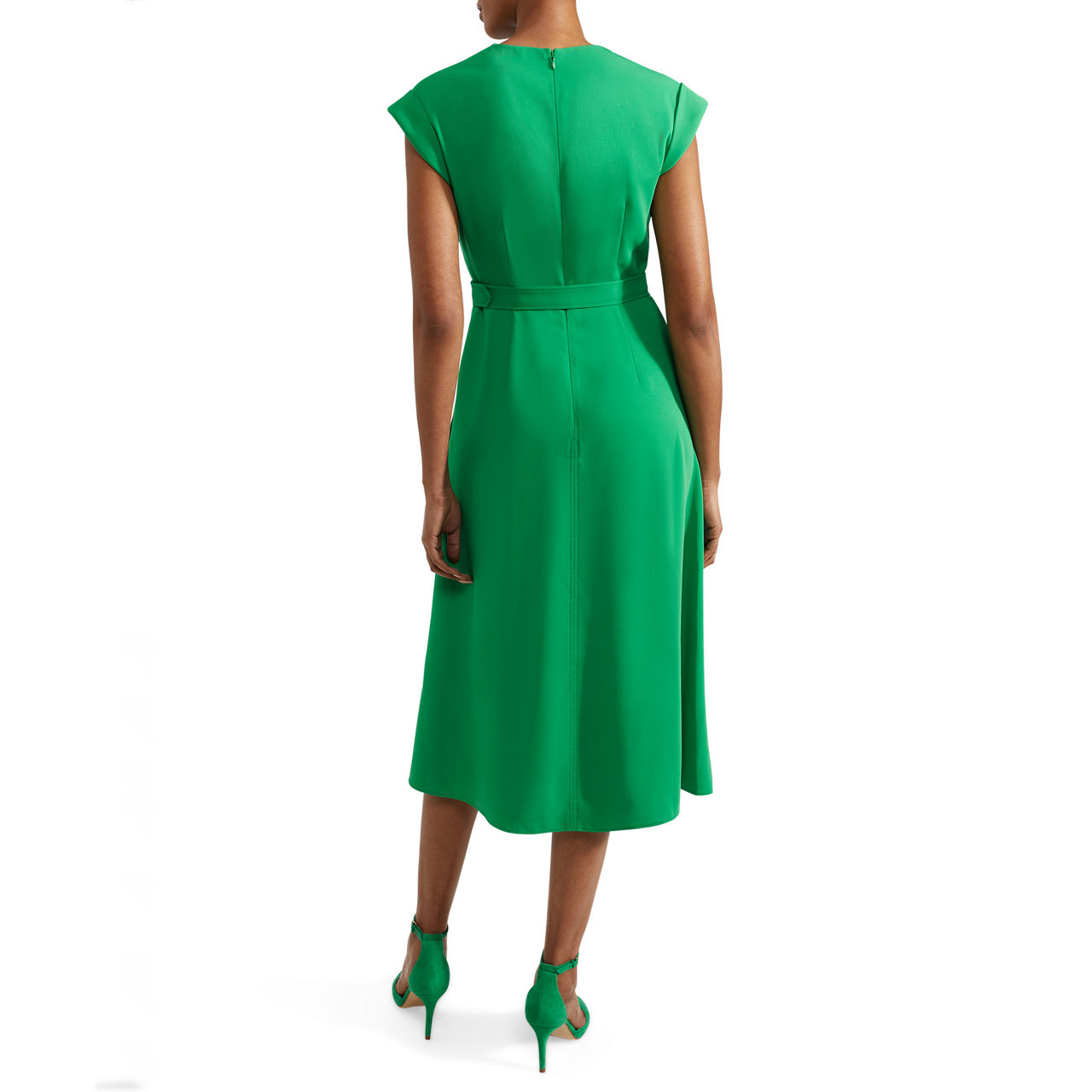 HOBBS Meera Belted Dress